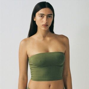Hara the label tube top/ bandeau